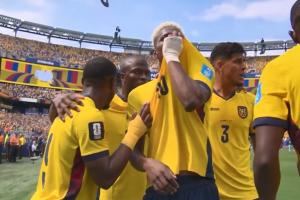 首球！厄瓜多尔本届世界杯40脚射门1进球 面对德国首次射门即进球